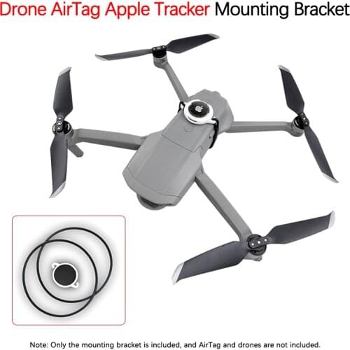 For DJI MAVIC AIR 2S PRO FIMI HUBSAN Drone AirTag Apple Tracker Mounting Bracket Flying Anti-lost Device Holder Accessories