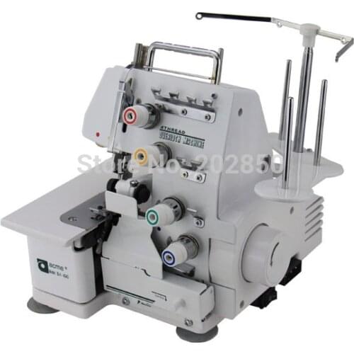 ACME Domestic/Household Serger/Overlock Sewing Machine,220V,50/60Hz,120W,3/4 Threads,W/Foot Pedal&Adaptor&Lamp,Great Quality