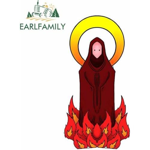 EARLFAMILY 13cm x 13cm for Divine Emissary Decal Anime Waterproof Motorcycle Helmet RV VAN Decoration Scratch-proof Car Stickers