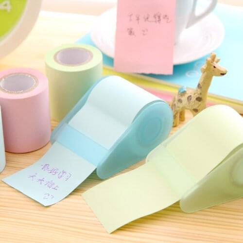 Fluorescent Paper Sticker Memo Pad Sticky Notes Kawaii Stationery Material Escolar School Student Office Supplies