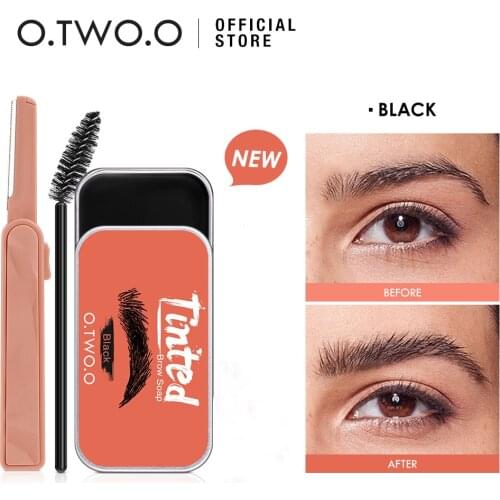 O.TWO.O Eyebrow Gel Brows Wax Waterproof Long-Lasting 3D Feathery Wild Brow Styling Soap For Eyebrows Women Cosmetics TSLM2