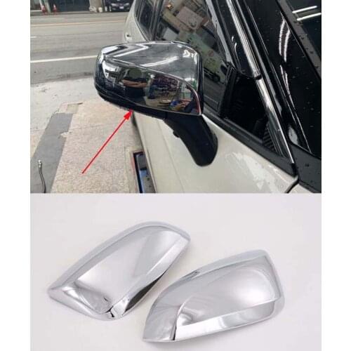 Chrome ABS Style Rearview Side Mirror Cover Trim for 2019-2020 Toyota RAV4 Mirrors