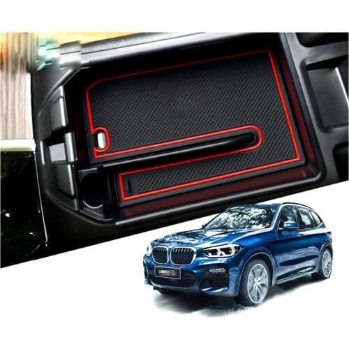 For 2019-2021 bmw X3 G01 X4 G02 Glove Box Armrest Storage Box Centre Console Armrest Storage Box Inside