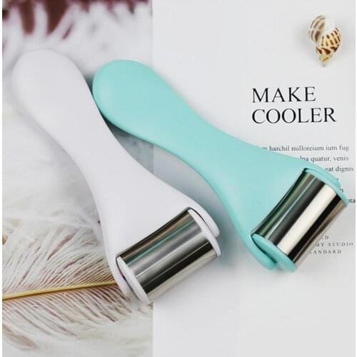 Massager Beauty Instrument Stainless Steel Ice Roller Firming Skin Relieving Fatigue Skin Care Face Ice Roller Massager