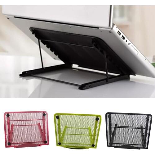 Portable Adjustable PC Notebook Laptop Tablet Cooling Desk Stand Rack Holder Adjustable Desktop Computer Stand