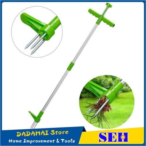 Weed Remover Durable Garden Lawn Weeder Outdoor Yard Grass Root Puller Tools Garden Planting Elements