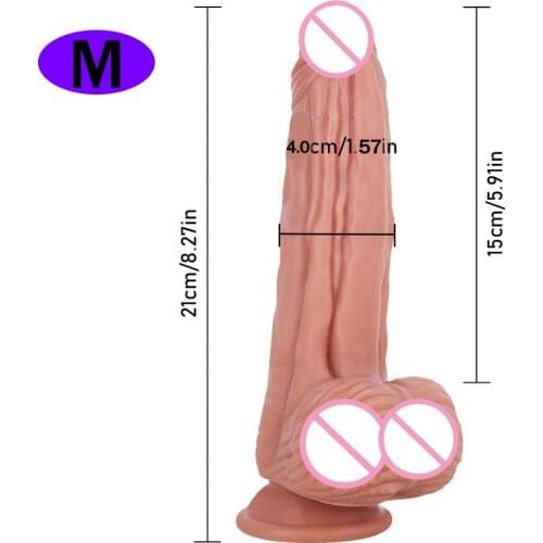 Super Huge Dildofor Women Masturbator Skin Feeling Realistic Silicone Penis Dildo For Women Men Lesbian Gay Sex Shop Big Dick