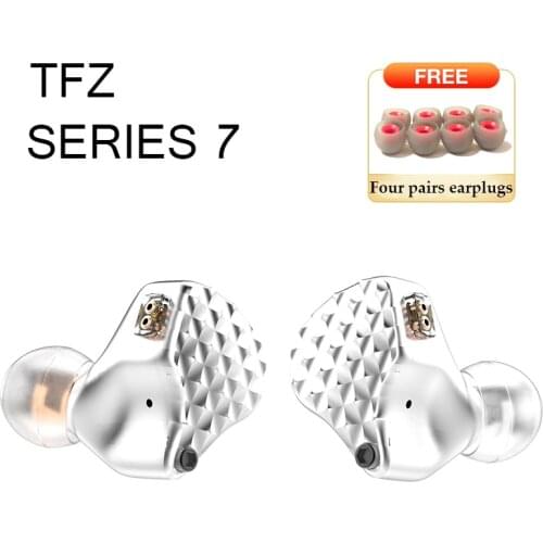 TFZ S7 Monitor Hifi In Ear Earphones Balanced Armature Dj Bass Earbuds Detachable Cable Headset Noise Cancelling 3.5mm Plug