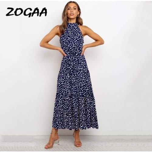 ZOGAA Long Summer Dresses