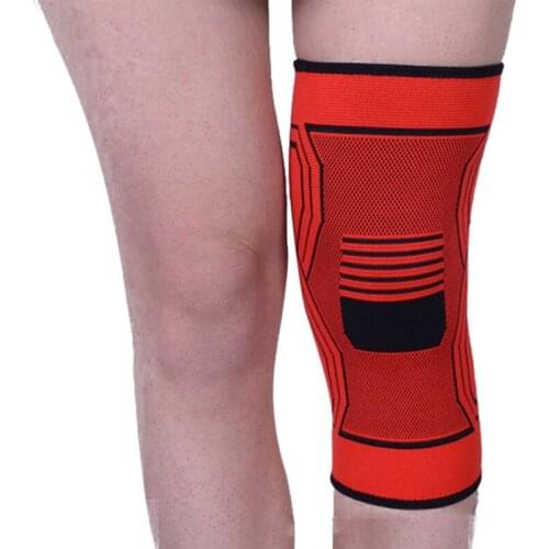 1pc Outdoor Sports Fitness Knee Pads Support Patella Guards Gym Protector Silicone Antislip Shock Absorption For Men Women