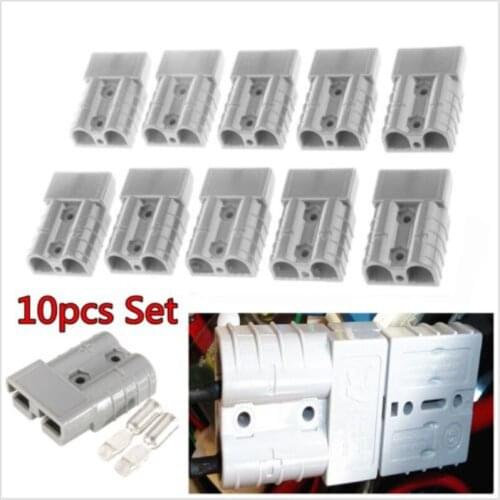 10 X Battery Quick Connector Kit 50A 6AWG Plug Connect Disconnect Winch Trailer