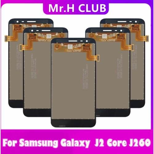 5 Pcs Original LCD Display For Samsung Galaxy J2 Core J260 Touch Screen Digitizer J260M J260F J260G J260Y Assembly Replacement