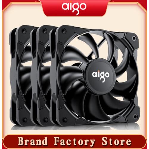 Aigo Frost 120mm PWM PC Case Fan 4pin Computer Fan Mute CPU Cooling Quiet PC Cooler Fan Case Fans 12V Adjust Fan Speed
