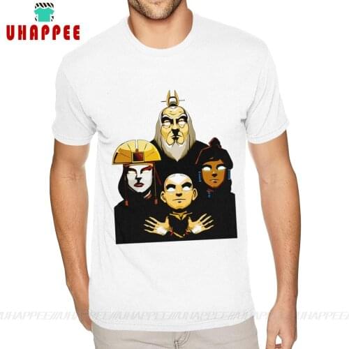 Avatar Elemental Rhapsody Printing T Shirt Small Size Males Awesome Tees