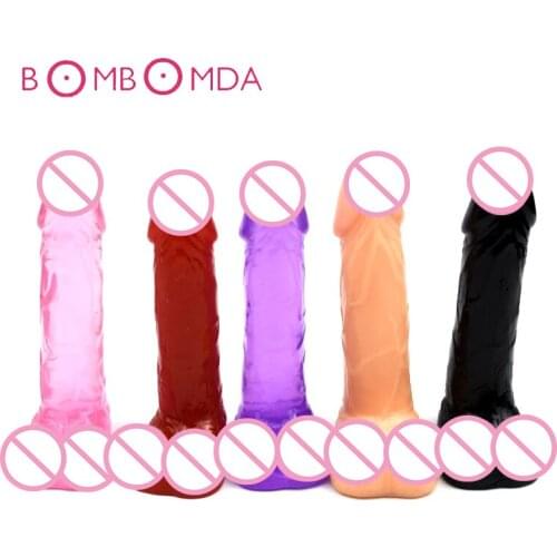 Huge Big Dildo Masturbator for Women G-spot Massager Clitoris Stimulator Fake Penis Anal Plug Sex Toys Silicone Dildo Adult Toys