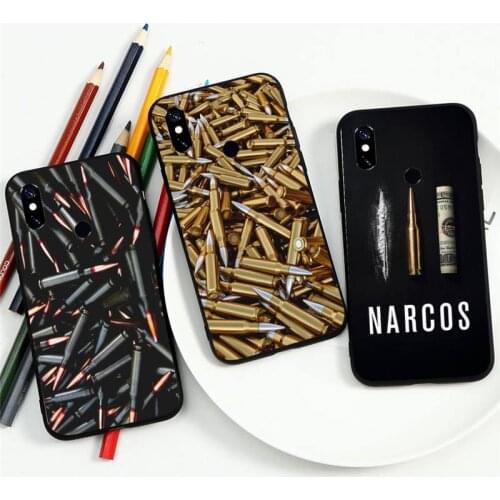 Bullet gun Man cool Phone Case For Xiaomi Redmi note 7 8 9 t k30 max3 9 s 10 pro lite