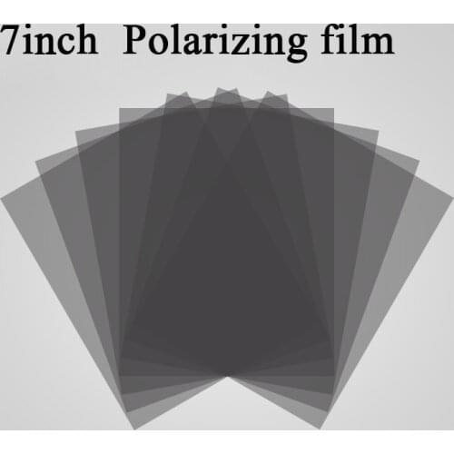 New 7inch 7 inch 0 degrees Glossy LED/LCD Polarizer Polarizing Film for LCD LED IPS Screen for TV LCD Monitor Super clear