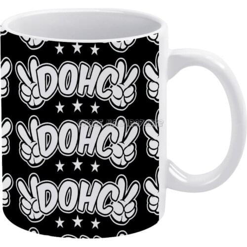 Dohc Jdm Coffee Mugs 330ml Creative Travel Mug and Cup Office Drinkware Mugs Tazza Dohc Jdm B16 B18 S2000 Nsx Integra Drift Drif