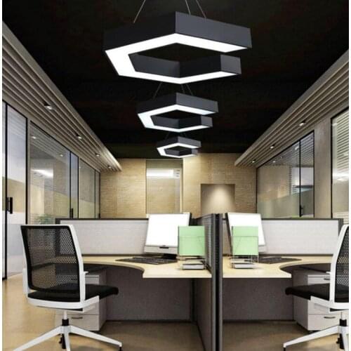 L Creative Hollow LED Gear Hanging Light Iron Office Lighting Internet Cafe Modeling Light Gym Innovation Lamp LED Creative
