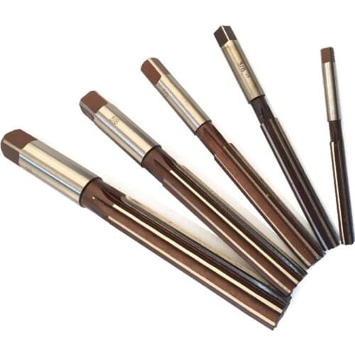 Reamer Set Cutting Diameter Inch 1/4''/3/8''/1/2''/5/8''/3/4'' Precision H8 Alloy Steel Straight Shank Hand Tools 5PCS/lot