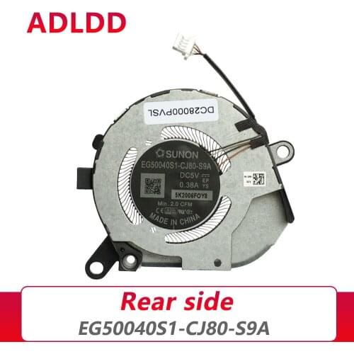 NEW original laptop CPU cooling cooler fan for DELL Latitude 7310 2-in-1 EG50040S1-CJ80-S9A DC28000PVS0 DC5V 4PIN