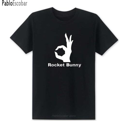 Shubuzhi New Fashion brand rocket bunny cool t shirt tops & tees Men Summer Short Sleeve T-shirts O Neck Cotton Top Tees