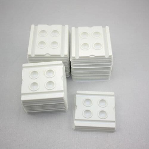 50pcs/set Bonding Composite Adhesive Mixing Wells Trays 4 Holes Model