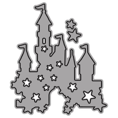 Cutting Dies Terror Haunted House Castle For DIY Scrapbooking Embossing Album Paper Cards Dies 2021 New