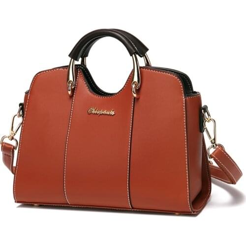 High Quality Fashion Womens Genuine Leather Handbags Vintage Shoulder CrossBody Bags Leather Women Tote Bags Crossbody Bag T53