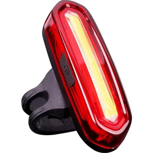 Bicycle Tail Light USB Rechargeable Bicycle Bicycle Riding Safety Strobe Warning Light Tail Light Bicycle Light