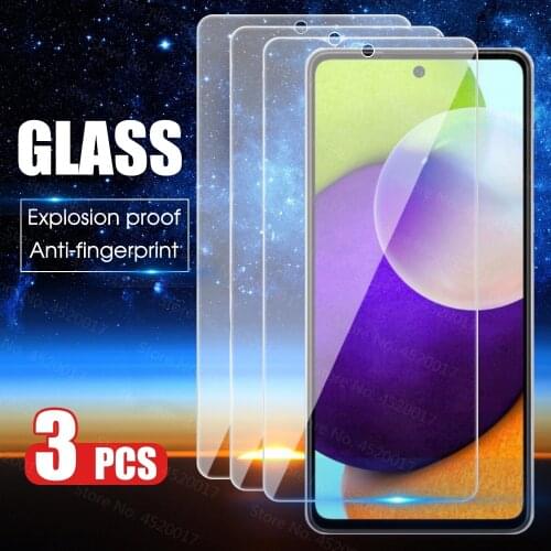Protective Glass for Samsung A72 A52 A32 A42 A51 A71 A32 5G 4G S21 Plus S20 FE Screen Protector for Samsung Galaxy A72 A52 A71