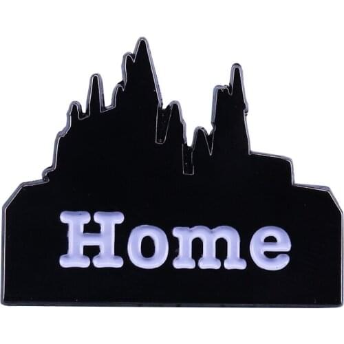 Magic home badge for witchcraft fans cute jackets backpack accessory