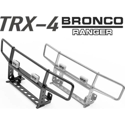 1/10 rc crawler model car upgrade parts metal "ranch" bumper for 1:10 scale traxxas trx4 BRONCO remote control toys truck