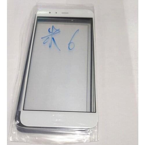 10PCS/Lot For Xiaomi 6 Mi6 M6 Front Glass Touch Screen Panel Mobile Phone Replacement Parts