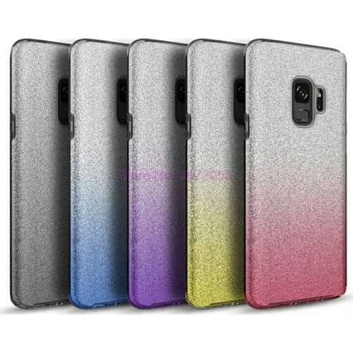200pcs Glitter Rainbow Silicone Bling Case For Mate 20 10 9 8 P20 Lite P10 Honor 7X 6X 6A iphone X XR XS MAX 6 6s 7 8 Plus