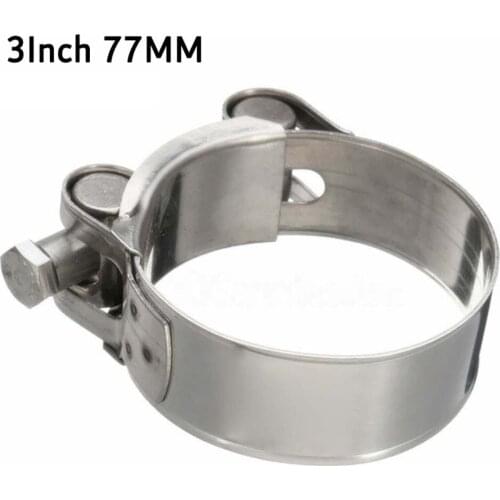 3In Band Exhaust Pipe Clamp Universal Vehicle Accessories High Quality