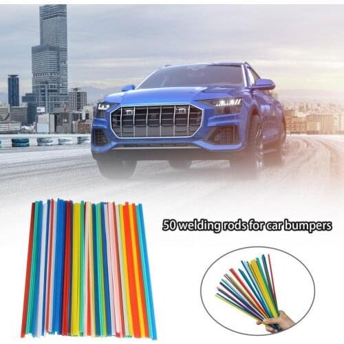 50 Pieces 25*0.5*0.5cm ABS Material Car Bumper Welding Rod PP/PVC Plastic Welding Rod For Automobile Car Bumper Welding Rod