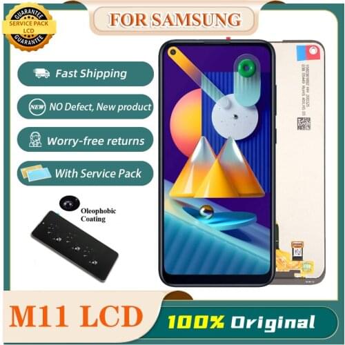 6.4'' Original M115 Lcd For Samsung Galaxy M11 LCD Display Touch Screen Assembly For Samsung M115F M115N M115F/DS LCD