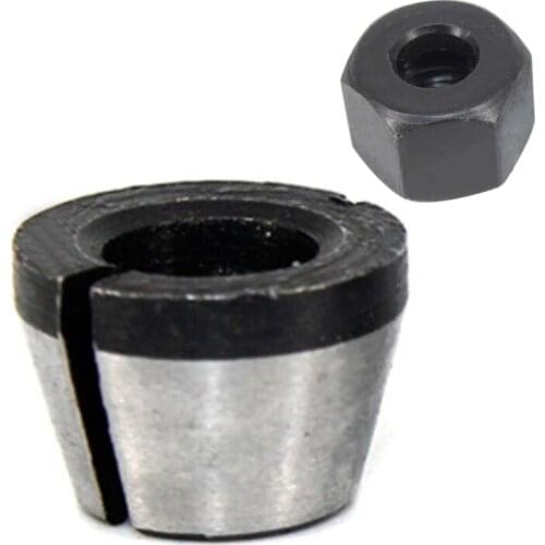 6mm 6.35mm 8mm Collet Chuck Adapter Engraving Trimming Machine Electric Router 62KC