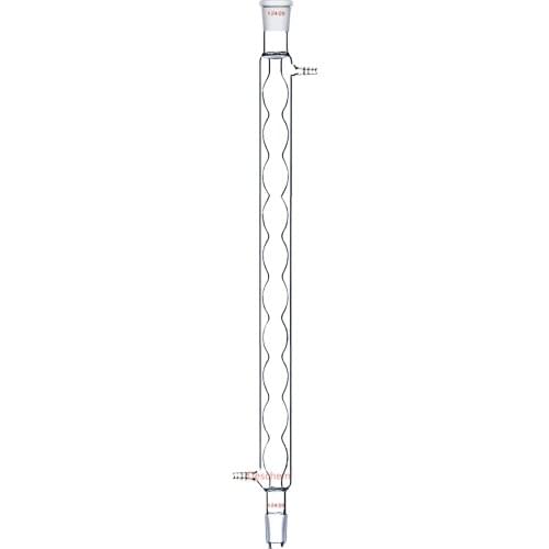 600mm,24/29,Glass Allihn Condenser,Ball Shaped Column,Laboratory Chemical Glassware