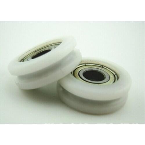 625ZZ 6*24*9 Ball Bearings V groove nylon pom bearing NYLON pulley bearing door and window