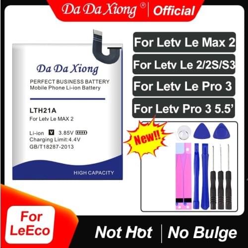 LTH21A LTF21A LTF23A LTF26A Battery For LeEco Le Max 2 X820 LeMax2 X822 for Letv Le 2 Pro for Letv Pro3 X720 X722 X728 X650 X650
