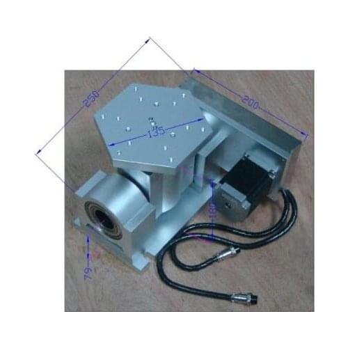 CNC automatic rotary table 4th axis 5th axis stage table