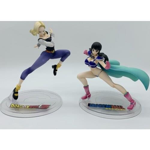 BANDAI Dragon Ball EM GALS Android 18 ChiChi Action Figure Ornaments Model Toys