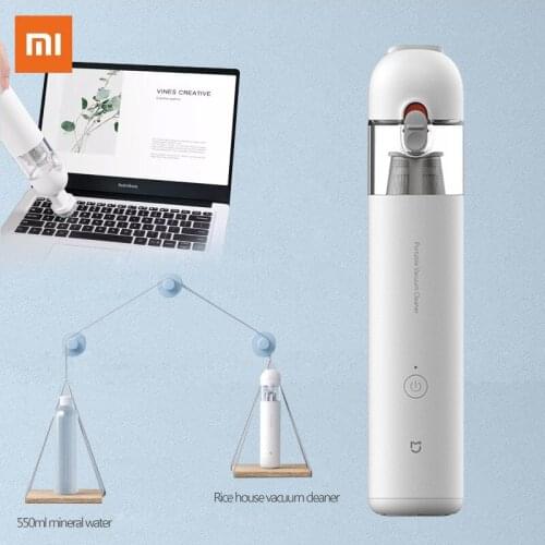 Xiaomi Mijia Vacuum Cleaner Wireless Handheld Portable Mini Household Car Vacuum Cleaner Light Flexible 13000PA Strong Power