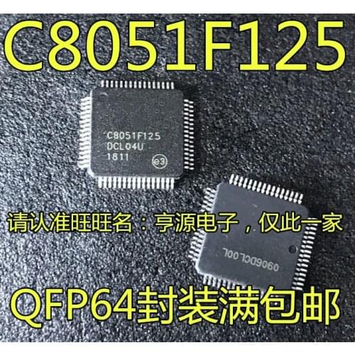 C8051F125-GQR C8051F125 QFP64