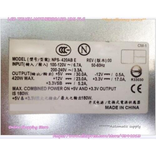 For PE840 PE830 PE800 Server Power Supply GD278 TH344 NPS-420AB E WH113