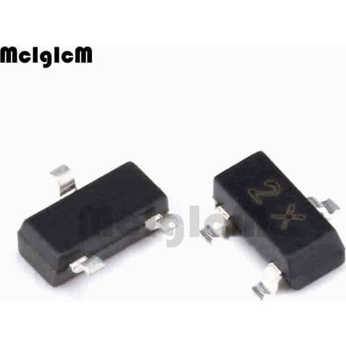 MCIGICM MMBT4401 100pcs MMBT4401LT1G 4401 600mA 40V SOT-23 NPN SMD Transistor