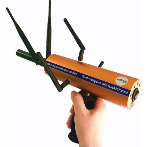 Long Range Gold Metal Detector AKS 6 antenna and Gold Detector 5 antenna for Gems Diamond Finder include Aluminum Box