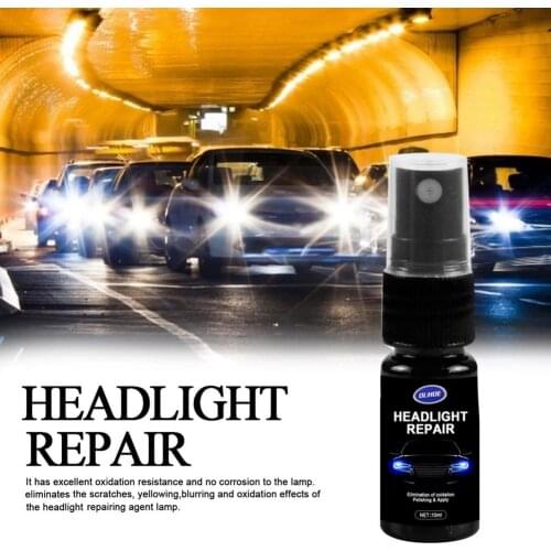 50ML Car Care Headlight Repair Coating Solution Repair Kit Oxidation Rearview Coating Headlight Polishing Anti-scratch Liquid